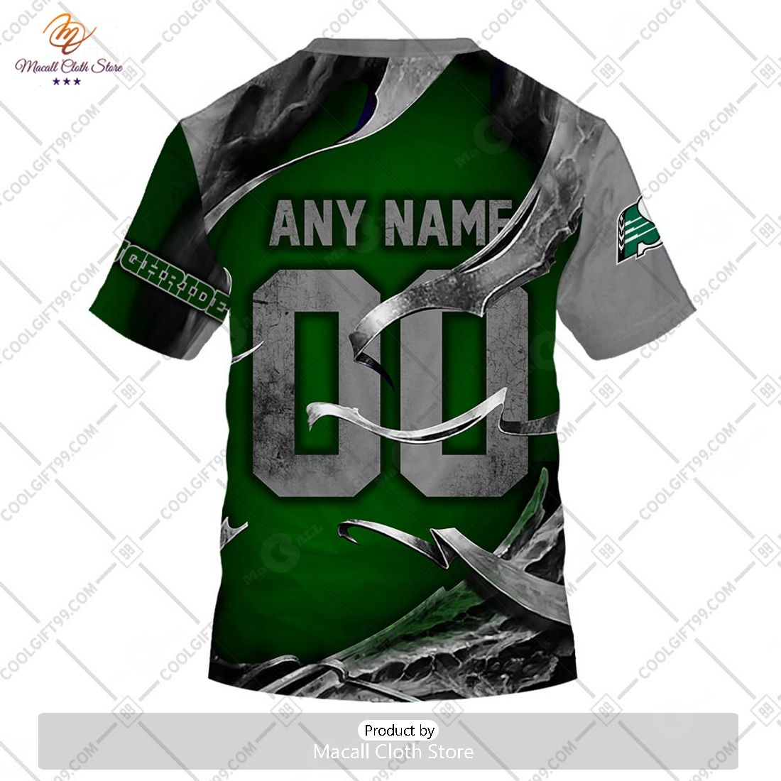 Personalized CFL Saskatchewan Roughriders Metal Skull Hoodie Sweatshirt 3D Personalized CFL Saskatchewan Roughriders Metal Skull Hoodie Sweatshirt 3D