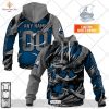 Personalized CFL Toronto Argonauts Rainbow Logo Jersey Style Hoodie Sweatshirt 3D