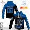 Personalized IRFU Munster Rugby Metal Skull Hoodie Sweatshirt 3D