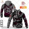 Personalized NRL Brisbane Broncos Monochrome Design Hoodie Sweatshirt 3D