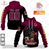 Personalized NRL Canberra Raiders Metal Skull Hoodie Sweatshirt 3D