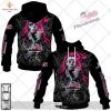Personalized NRL Newcastle Knights Skull Death Art Hoodie Sweatshirt 3D