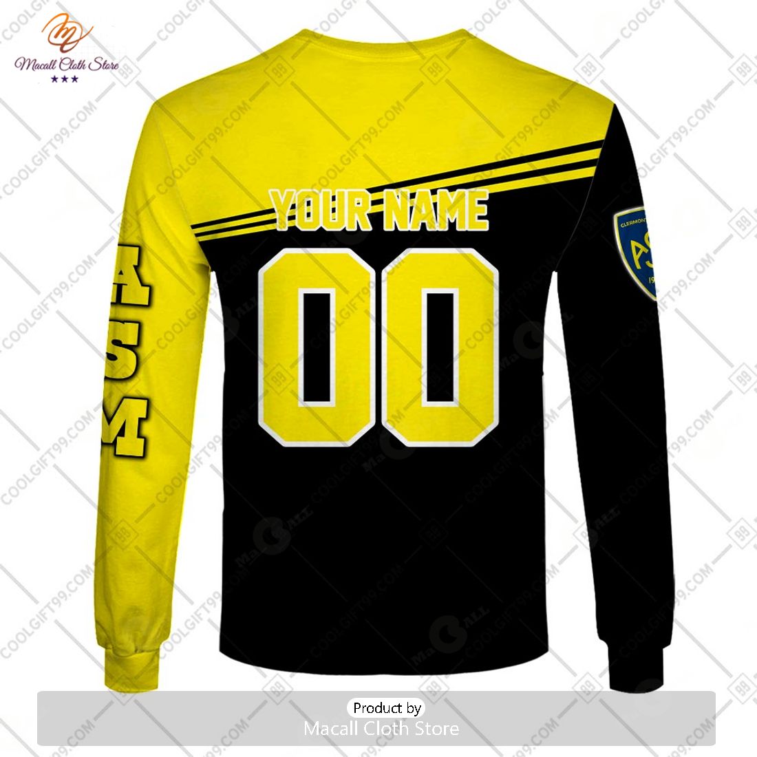 Personalized ASM Clermont Auvergne Rugby Skull Death Design Hoodie Sweatshirt 3D Personalized ASM Clermont Auvergne Rugby Skull Death Design Hoodie Sweatshirt 3D