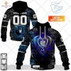 Personalized Aviron Bayonnais Rugby Skull Death Design Hoodie Sweatshirt 3D