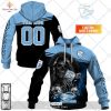 Personalized Aviron Bayonnais Rugby Rose Dragons Design Hoodie Sweatshirt 3D