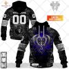 Personalized CA Brive Rugby Rugby Skull Death Design Hoodie Sweatshirt 3D