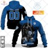 Personalized Castres Olympique Rugby Rose Dragons Design Hoodie Sweatshirt 3D