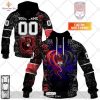 Personalized Castres Olympique Rugby Skull Death Design Hoodie Sweatshirt 3D