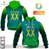 Personalized Montpellier Herault Rugby Skull Death Design Hoodie Sweatshirt 3D