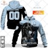 Personalized RC Toulonnais Rugby Skull Death Design Hoodie Sweatshirt 3D