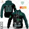Personalized Section Paloise Rugby Rose Dragons Design Hoodie Sweatshirt 3D