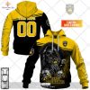 Personalized Stade Toulousain Rugby Rose Dragons Design Hoodie Sweatshirt 3D