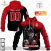 Personalized NHL Ottawa Senators Special Peanuts Design Hoodie Sweatshirt 3D