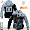 Personalized USA Perpignan Rugby Rose Dragons Design Hoodie Sweatshirt 3D