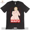 Anime Waifu Thong Ecchi Sexy Lewd Fetish T-Shirts Black