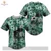 NHL Columbus Blue Jackets Special Hawaiian Design Baseball Jersey