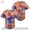 NHL New York Rangers Special Hawaiian Design Baseball Jersey