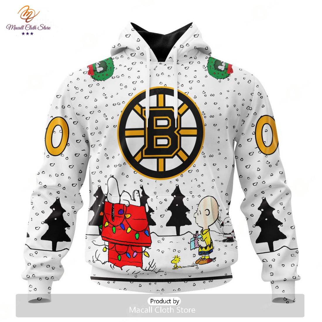 Personalized NHL Boston Bruins Special Peanuts Design Hoodie Sweatshirt 3D Personalized NHL Boston Bruins Special Peanuts Design Hoodie Sweatshirt 3D