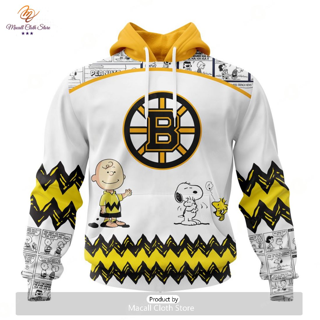 Personalized NHL Boston Bruins Special Peanuts New Design Hoodie Sweatshirt 3D Personalized NHL Boston Bruins Special Peanuts New Design Hoodie Sweatshirt 3D