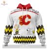 Personalized NHL Calgary Flames Special Peanuts Design Hoodie Sweatshirt 3D