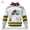 Personalized NHL Colorado Avalanche Special Peanuts Design Hoodie Sweatshirt 3D
