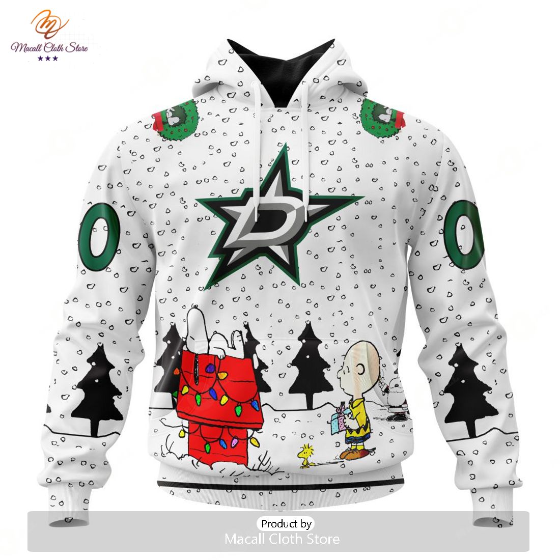 Personalized NHL Dallas Stars Special Peanuts Design Hoodie Sweatshirt 3D Personalized NHL Dallas Stars Special Peanuts Design Hoodie Sweatshirt 3D