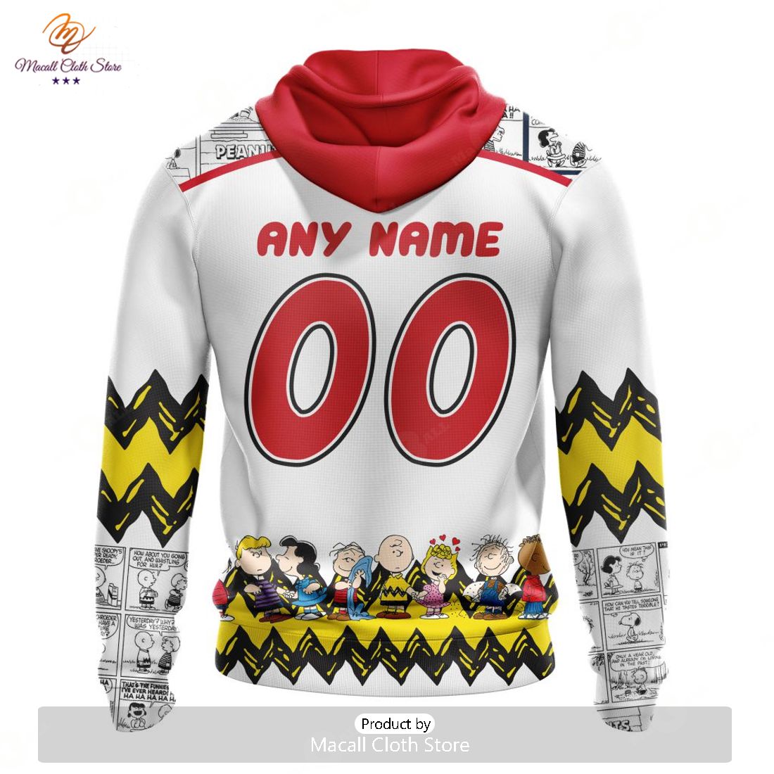 Personalized NHL Detroit Red Wings Special Peanuts New Design Hoodie Sweatshirt 3D Personalized NHL Detroit Red Wings Special Peanuts New Design Hoodie Sweatshirt 3D