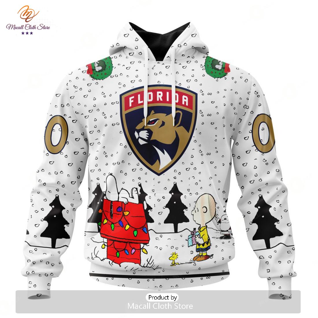Personalized NHL Florida Panthers Special Peanuts Design Hoodie Sweatshirt 3D Personalized NHL Florida Panthers Special Peanuts Design Hoodie Sweatshirt 3D