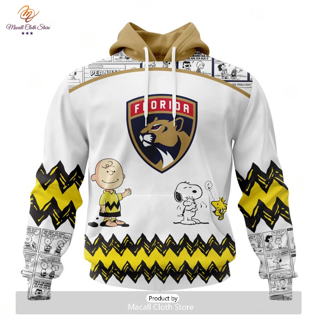 Personalized NHL Florida Panthers Special Peanuts New Design Hoodie Sweatshirt 3D Personalized NHL Florida Panthers Special Peanuts New Design Hoodie Sweatshirt 3D