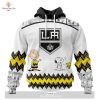 Personalized NHL Los Angeles Kings Special Peanuts Design Hoodie Sweatshirt 3D