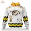 Personalized NHL Nashville Predators Special Peanuts Design Hoodie Sweatshirt 3D