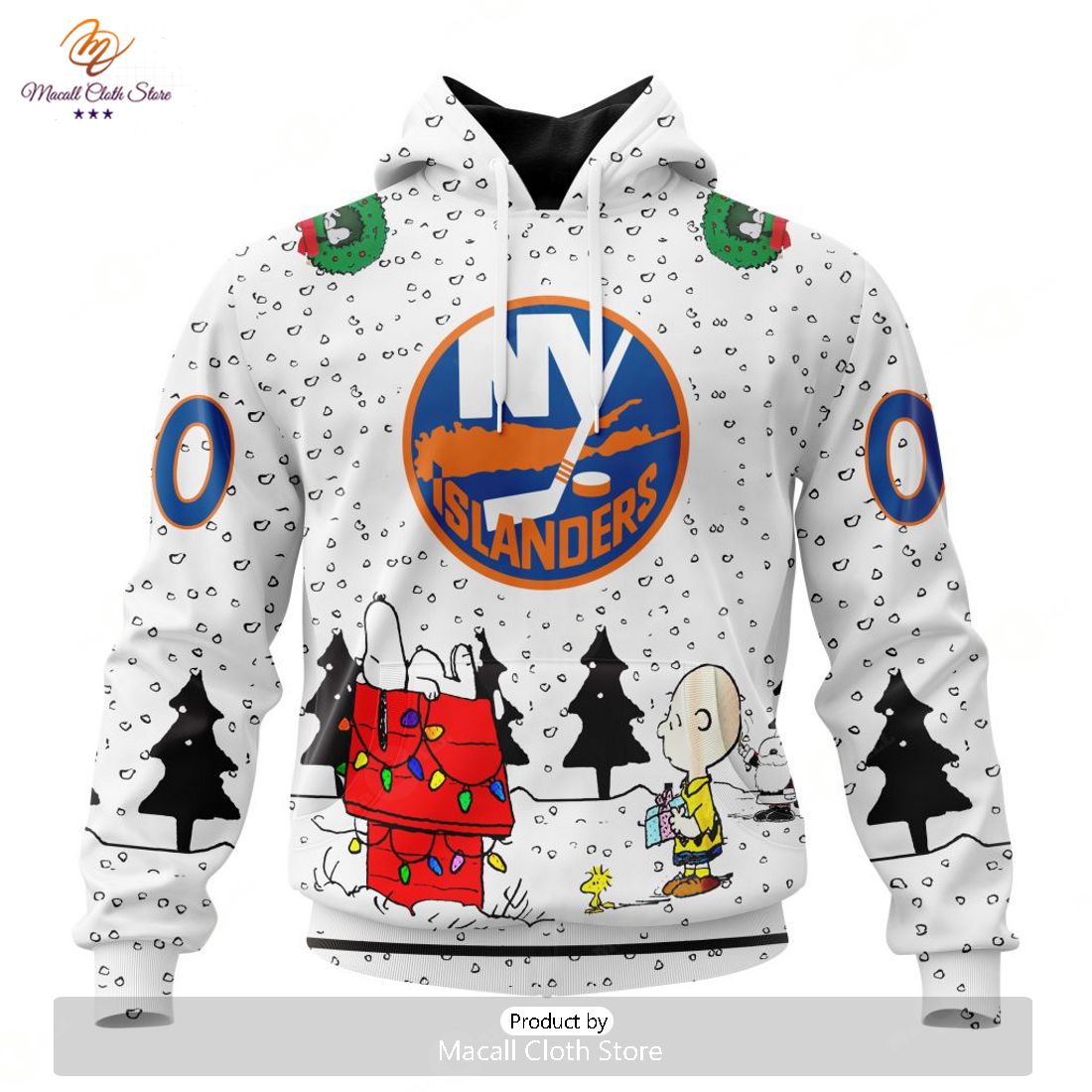 Personalized NHL New York Islanders Special Peanuts Design Hoodie Sweatshirt 3D Personalized NHL New York Islanders Special Peanuts Design Hoodie Sweatshirt 3D