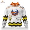 Personalized NHL New York Islanders Special Peanuts Design Hoodie Sweatshirt 3D