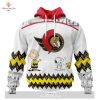 Personalized NHL Ottawa Senators Special Design With Parliament Hill Hoodie Sweatshirt 3D