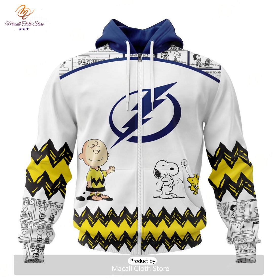 Personalized NHL Tampa Bay Lightning Special Peanuts New Design Hoodie Sweatshirt 3D