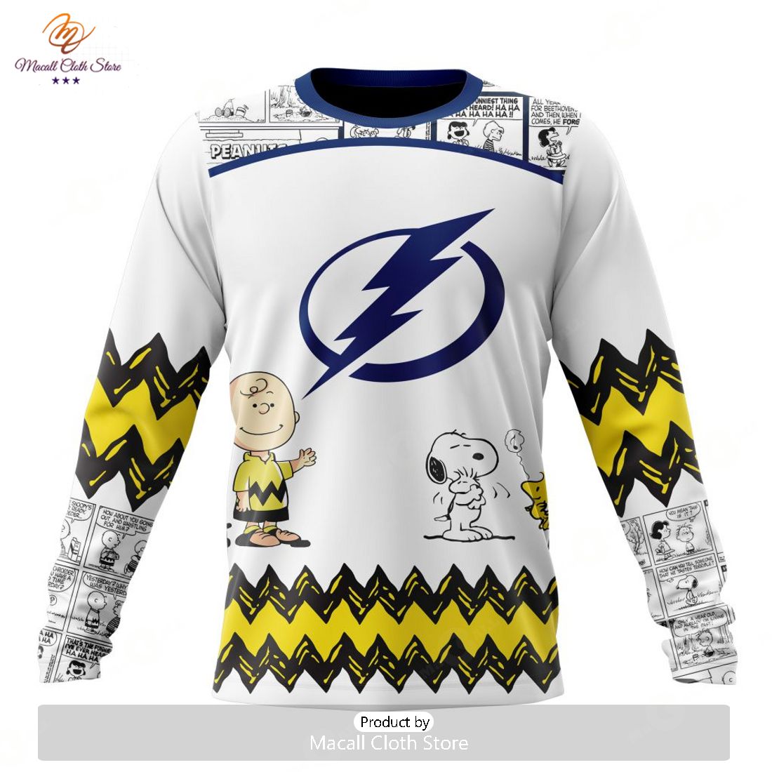 Personalized NHL Tampa Bay Lightning Special Peanuts New Design Hoodie Sweatshirt 3D Personalized NHL Tampa Bay Lightning Special Peanuts New Design Hoodie Sweatshirt 3D