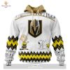 Personalized NHL Vegas Golden Knights Special Peanuts Design Hoodie Sweatshirt 3D