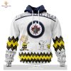 Personalized NHL Winnipeg Jets Special Peanuts Design Hoodie Sweatshirt 3D