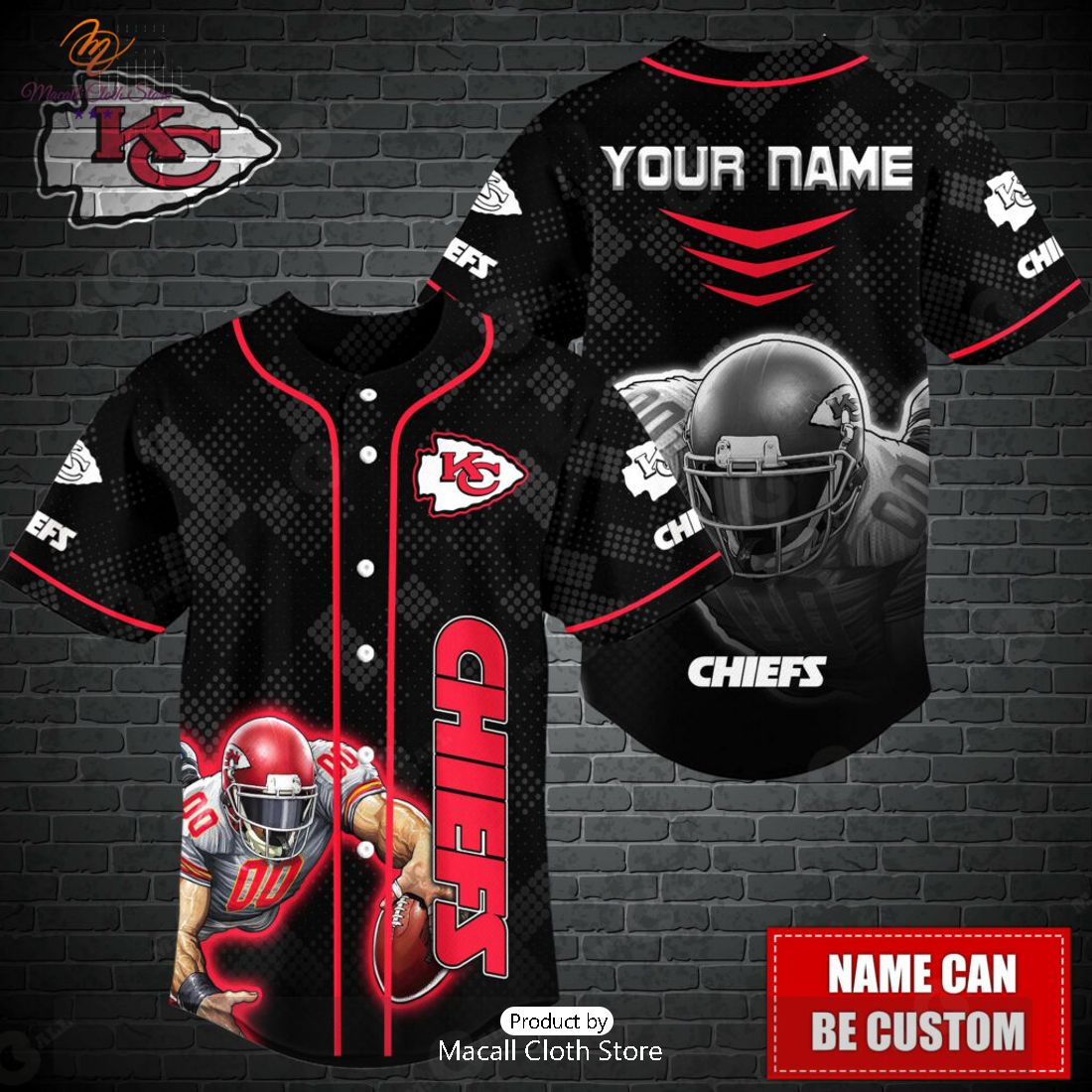 SALE] Kansas City Chiefs Player Personalized Baseball Jersey - Luxury &  Sports Store