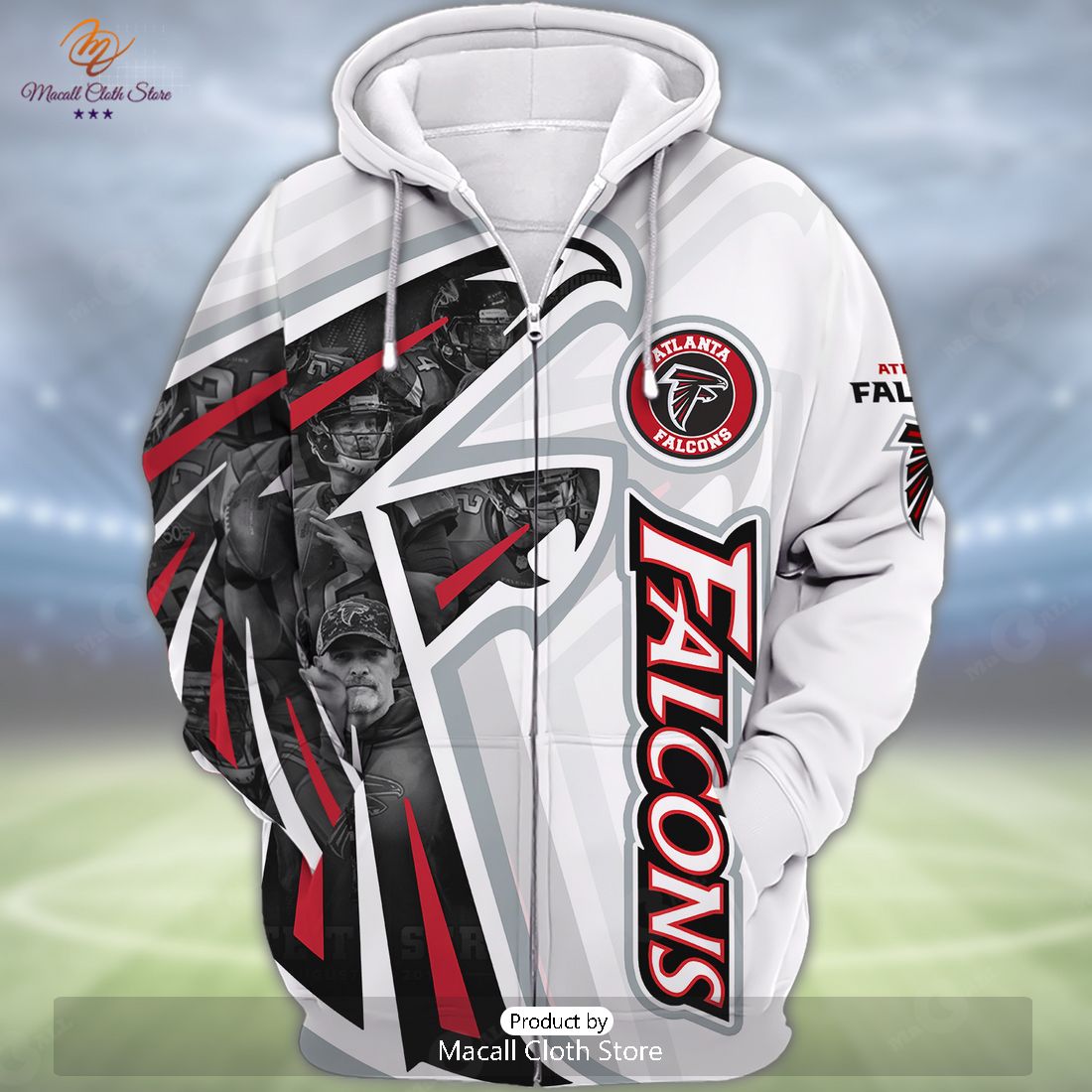 HOT Atlanta Falcons 3D All Over Printed Hoodie Sweatshirt 3D