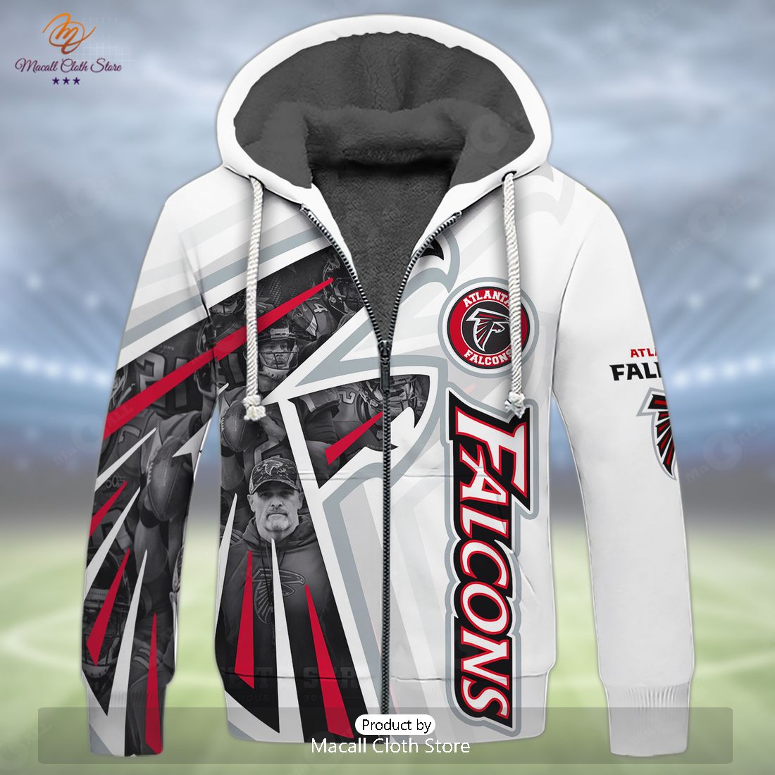 HOT Atlanta Falcons 3D All Over Printed Hoodie Sweatshirt 3D