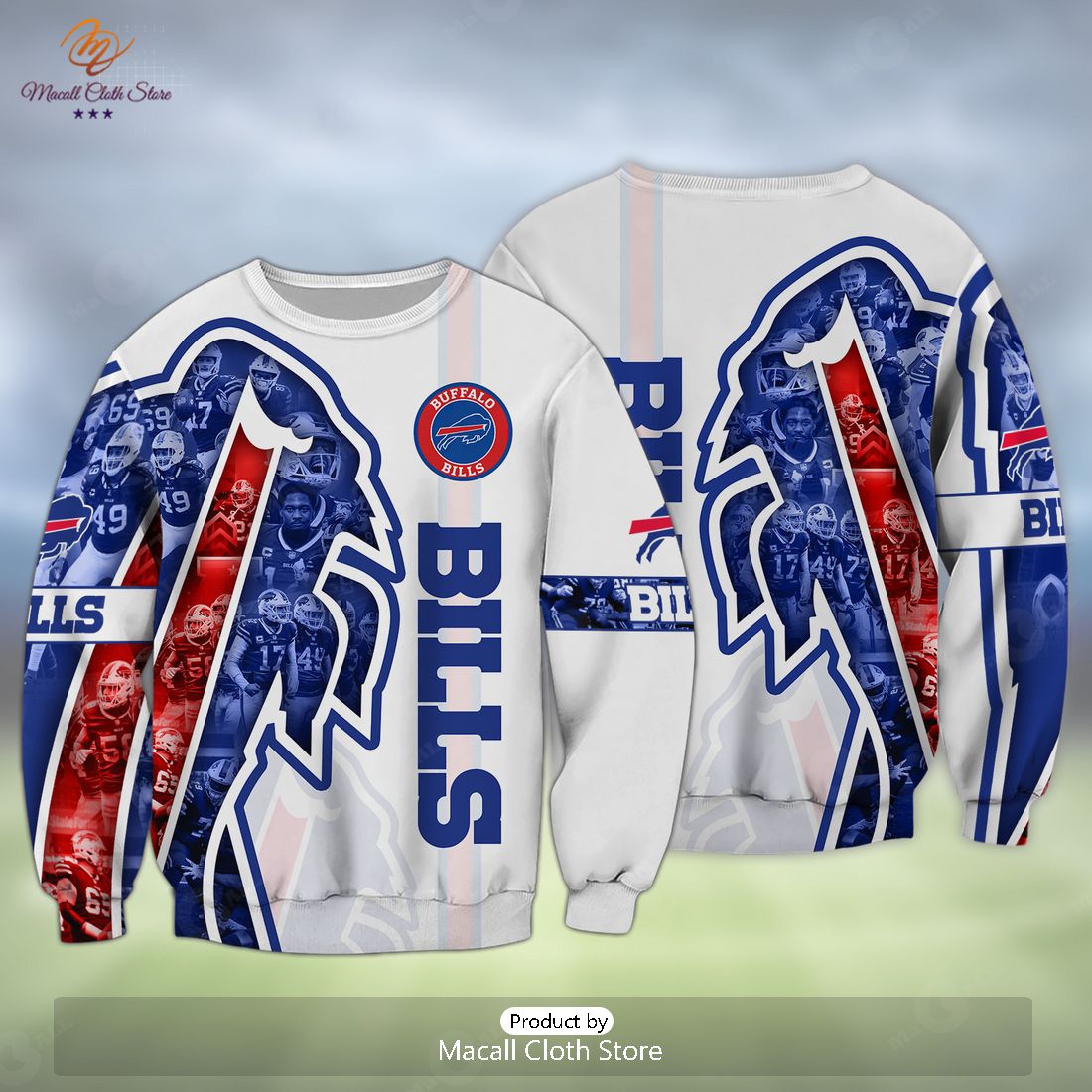 HOT Buffalo Bills 3D All Over Printed Hoodie Sweatshirt 3D HOT Buffalo Bills 3D All Over Printed Hoodie Sweatshirt 3D