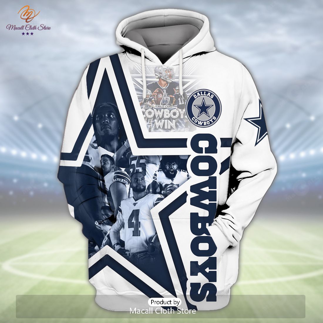 HOT Dallas Cowboys 3D All Over Printed Hoodie Sweatshirt 3D HOT Dallas Cowboys 3D All Over Printed Hoodie Sweatshirt 3D