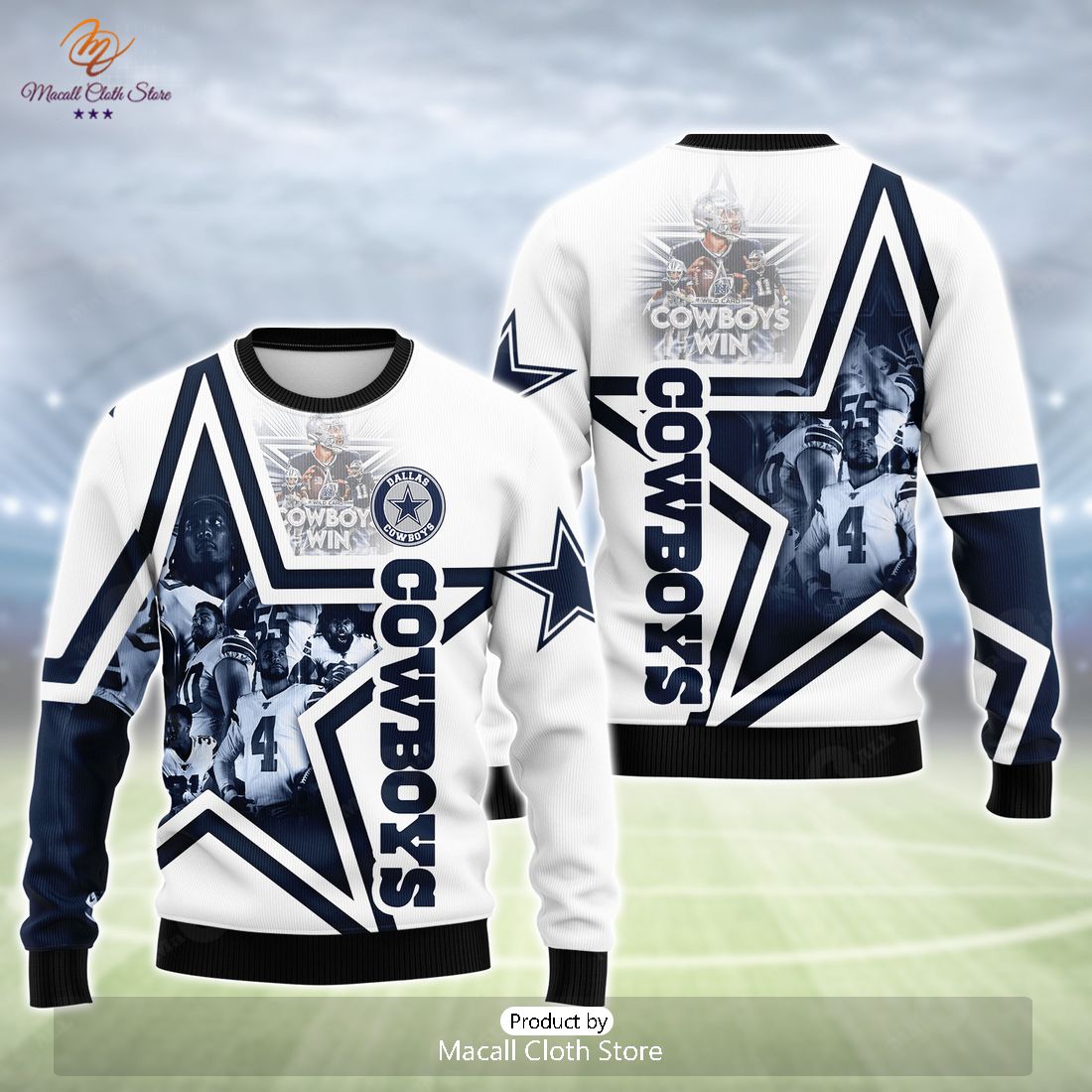 HOT Dallas Cowboys 3D All Over Printed Hoodie Sweatshirt 3D HOT Dallas Cowboys 3D All Over Printed Hoodie Sweatshirt 3D