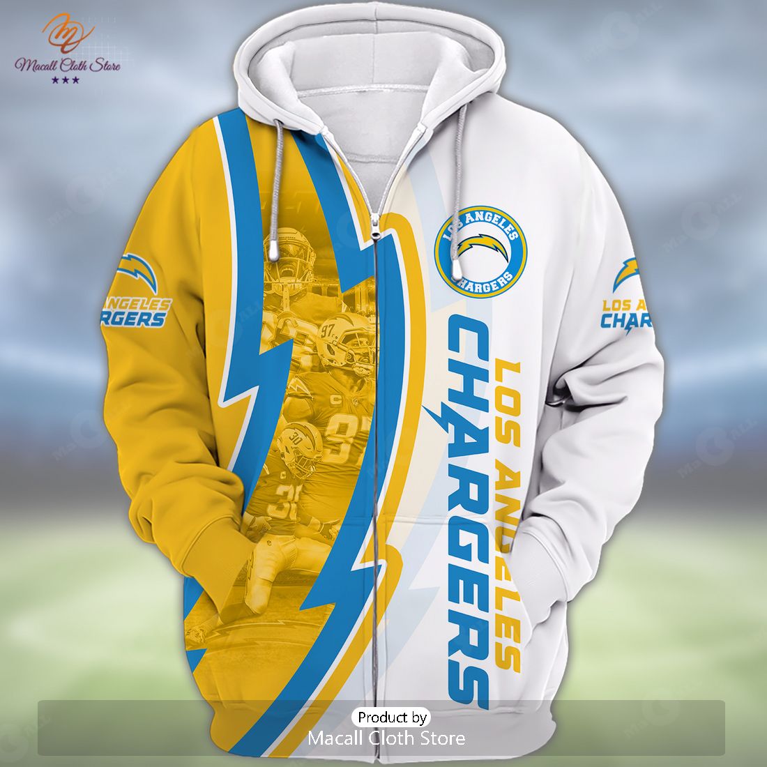 HOT Los Angeles Chargers 3D All Over Printed Hoodie Sweatshirt 3D HOT Los Angeles Chargers 3D All Over Printed Hoodie Sweatshirt 3D