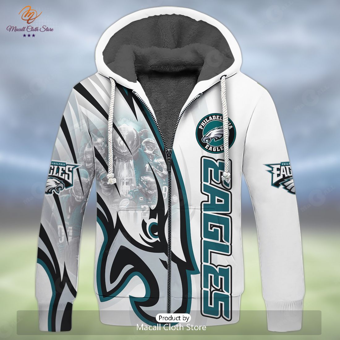 BEST NFL Philadelphia Eagles Salute To Service - Honor Veterans And Their  Families 3D Hoodie