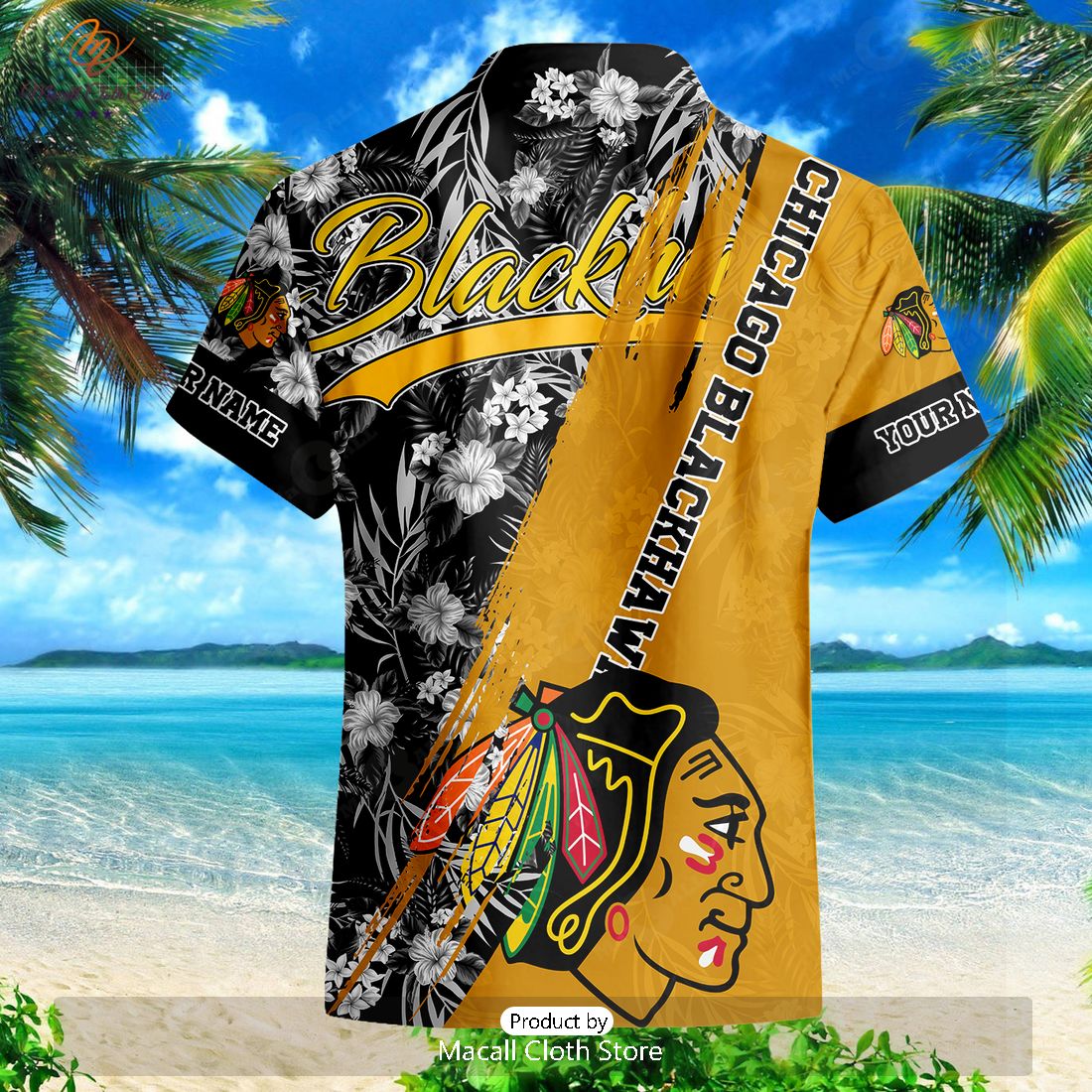 Chicago Blackhawks NHL Trending Hawaiian Shirt And Shorts For Fans