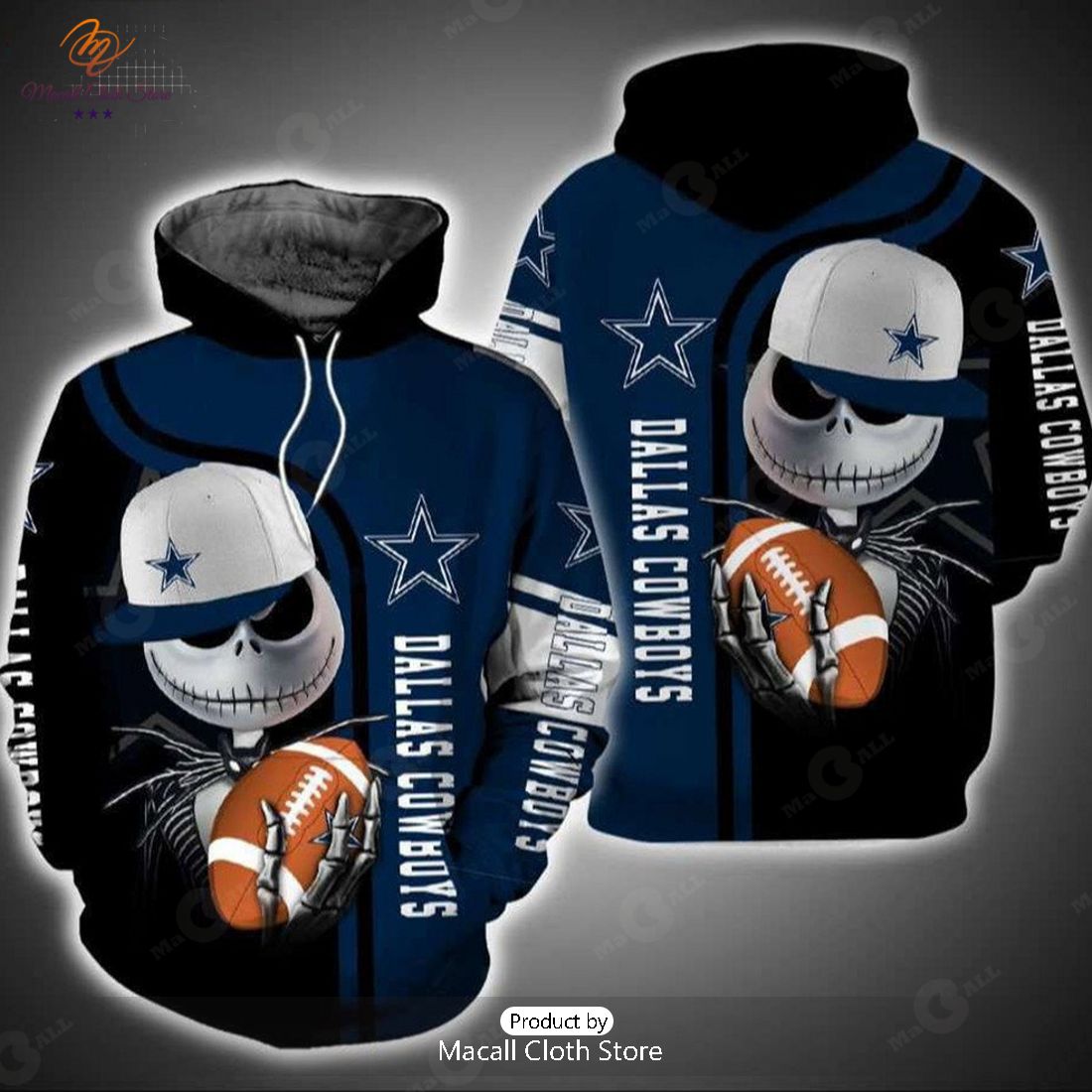 Dallas Cowboys Player Patterns Hoodie Sweatshirt 3D Dallas Cowboys Player Patterns Hoodie Sweatshirt 3D