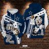 Dallas Cowboys Skull Luxury Design Hoodie Sweatshirt 3D