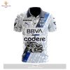 HOT Personalized LIGA MX C.F. Monterrey Special Black And Gold Design Polo